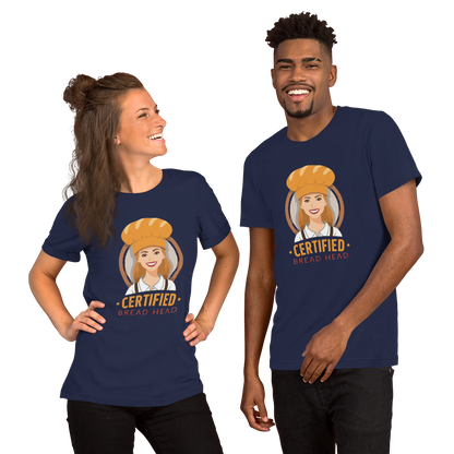 Certified Bread Head | Unisex t-shirt Apparel > T-Shirts ZomaModa