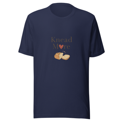Knead More Love | Unisex t-shirt Navy Apparel > T-Shirts ZomaModa