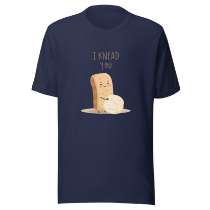 I Knead You | Unisex t-shirt Navy Apparel > T-Shirts ZomaModa