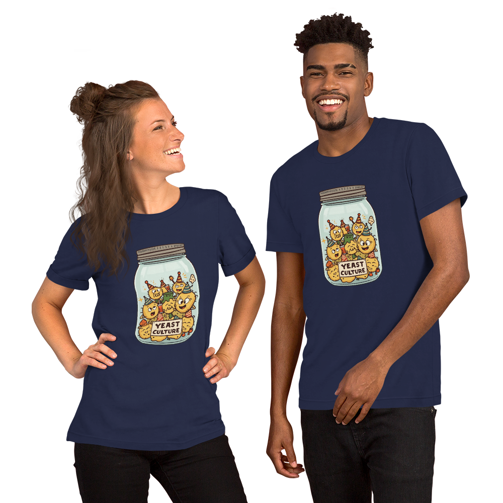 Wild Yeast, Wild Life | Unisex t-shirt Apparel > T-Shirts ZomaModa