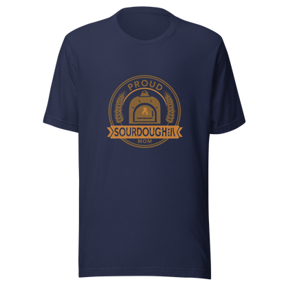 Sourdough Mom | Unisex t-shirt Navy Apparel > T-Shirts ZomaModa