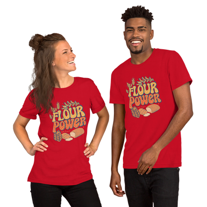 Flour Power | Unisex t-shirt Apparel > T-Shirts ZomaModa
