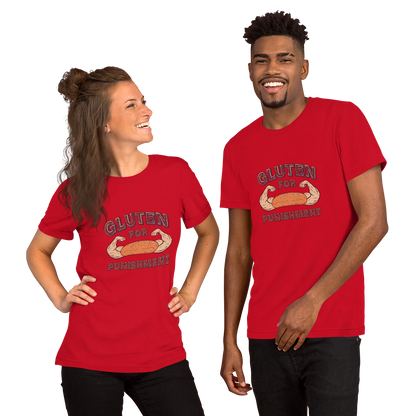 Gluten for Punishment | Unisex t-shirt Apparel > T-Shirts ZomaModa