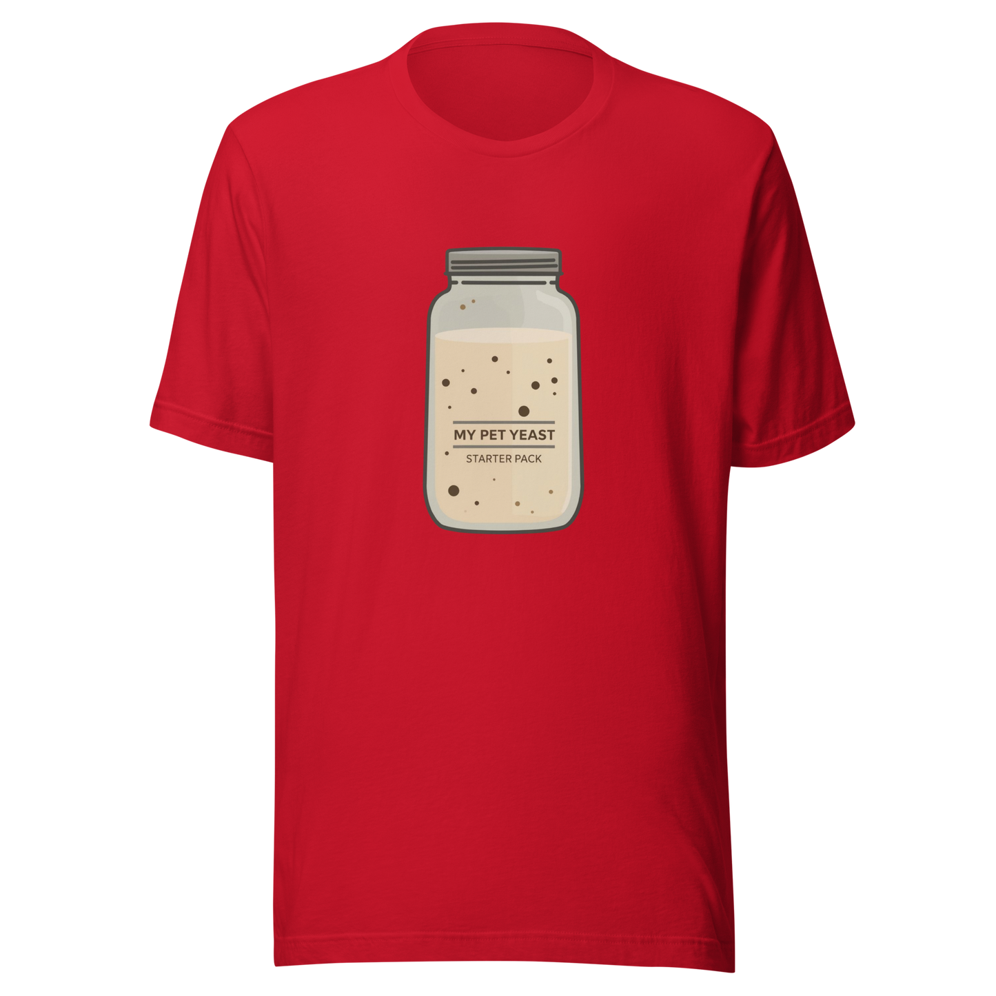 Starter Pack Tee | Unisex t-shirt Red Apparel > T-Shirts ZomaModa
