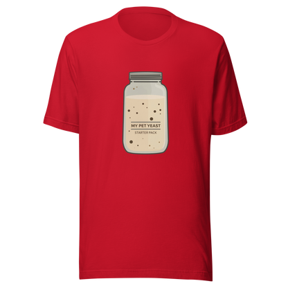 Starter Pack Tee | Unisex t-shirt Red Apparel > T-Shirts ZomaModa