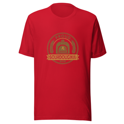 Sourdough Mom | Unisex t-shirt Red Apparel > T-Shirts ZomaModa