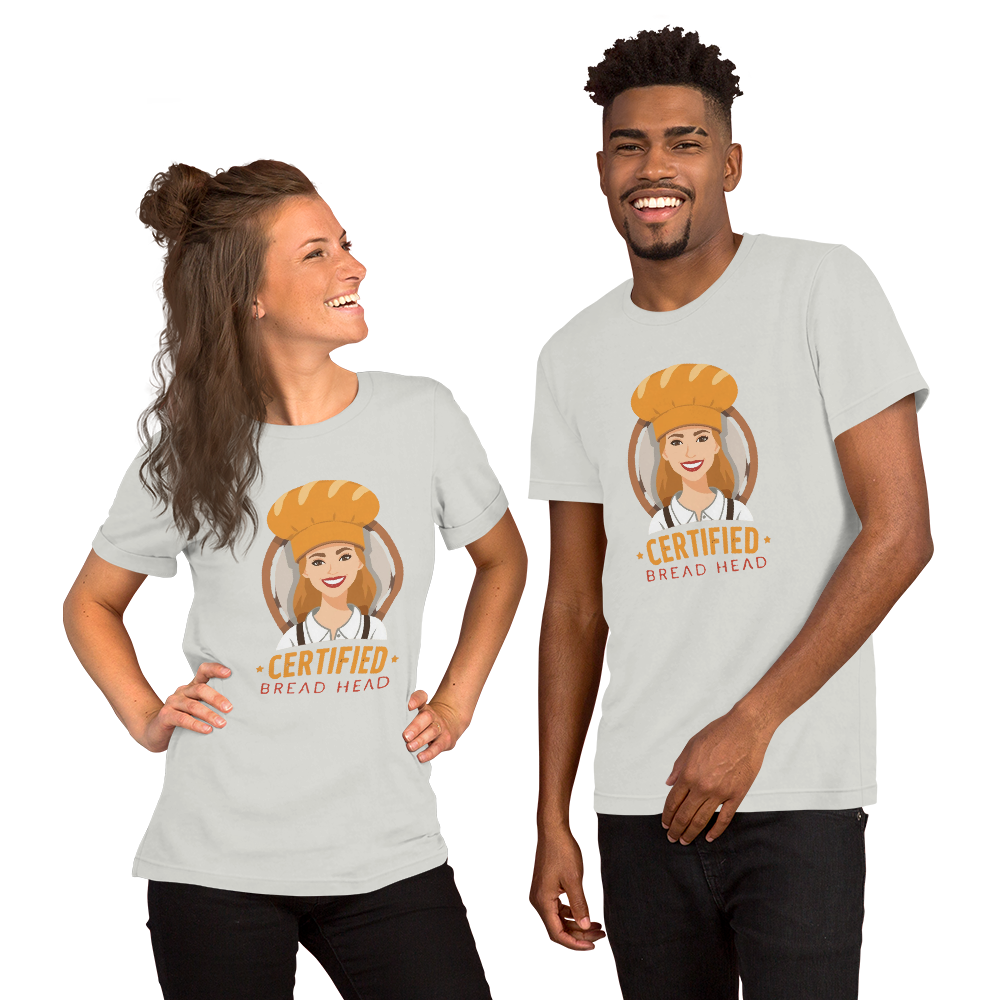 Certified Bread Head | Unisex t-shirt Apparel > T-Shirts ZomaModa