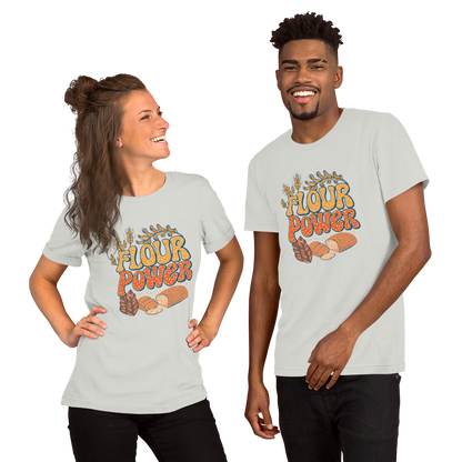 Flour Power | Unisex t-shirt Apparel > T-Shirts ZomaModa