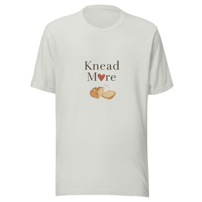 Knead More Love | Unisex t-shirt Silver Apparel > T-Shirts ZomaModa