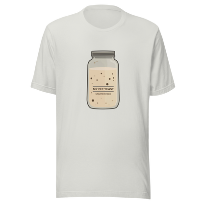 Starter Pack Tee | Unisex t-shirt Silver Apparel > T-Shirts ZomaModa