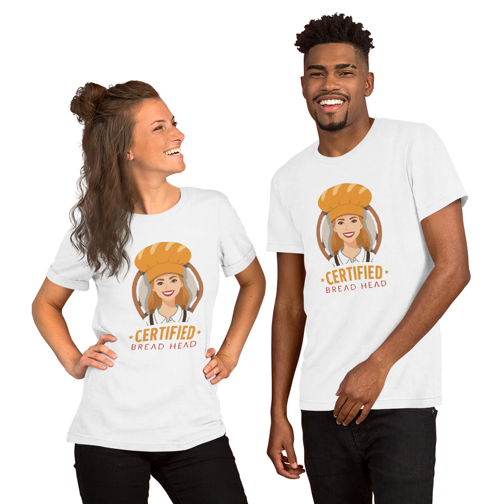 Certified Bread Head | Unisex t-shirt Apparel > T-Shirts ZomaModa