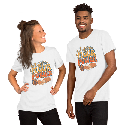 Flour Power | Unisex t-shirt Apparel > T-Shirts ZomaModa