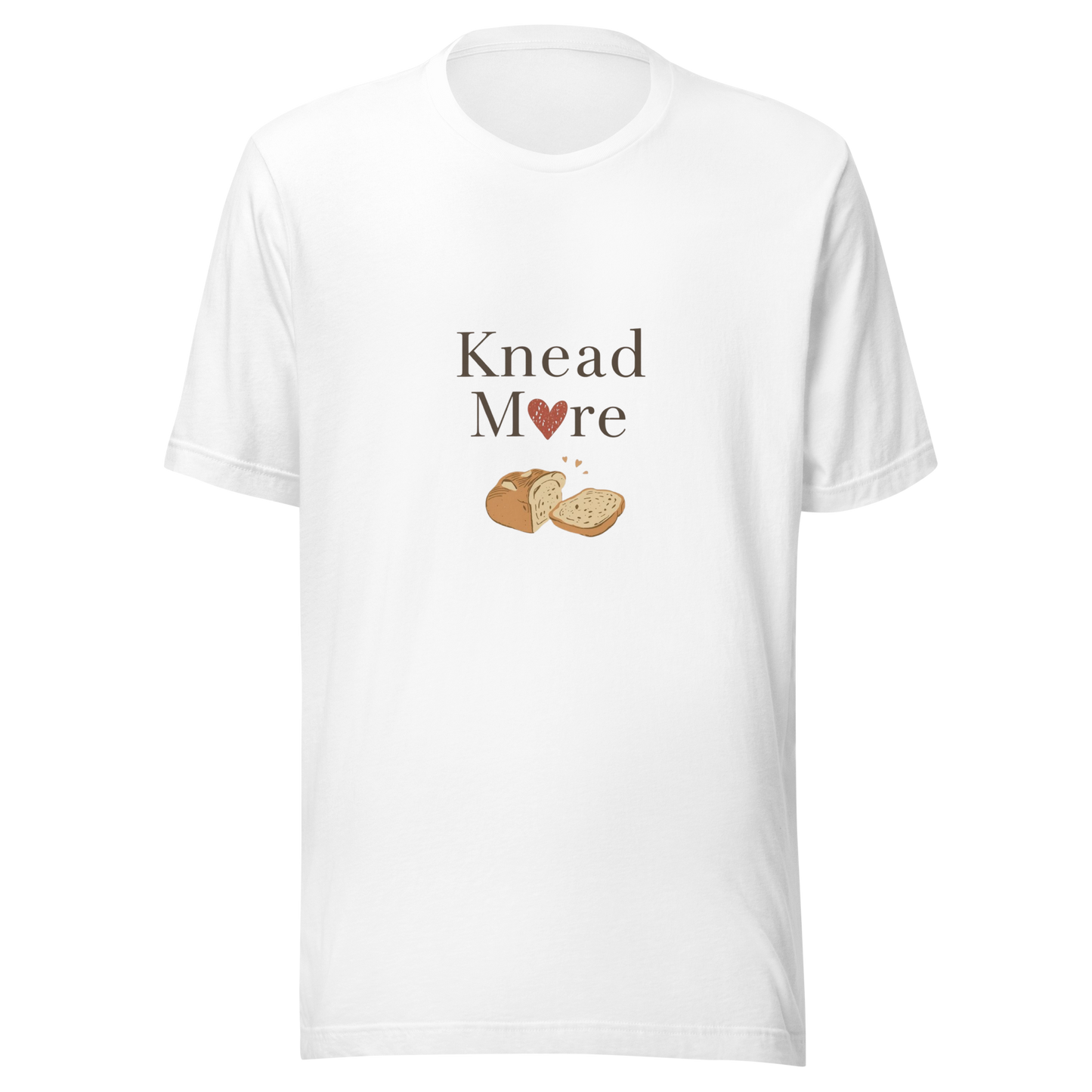 Knead More Love | Unisex t-shirt White Apparel > T-Shirts ZomaModa