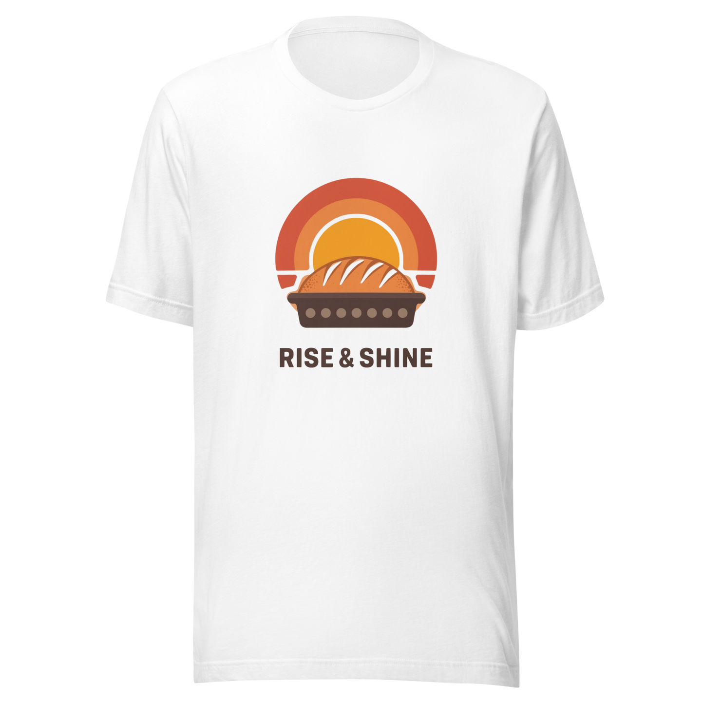 Rise & Shine | Unisex t-shirt White Apparel > T-Shirts ZomaModa