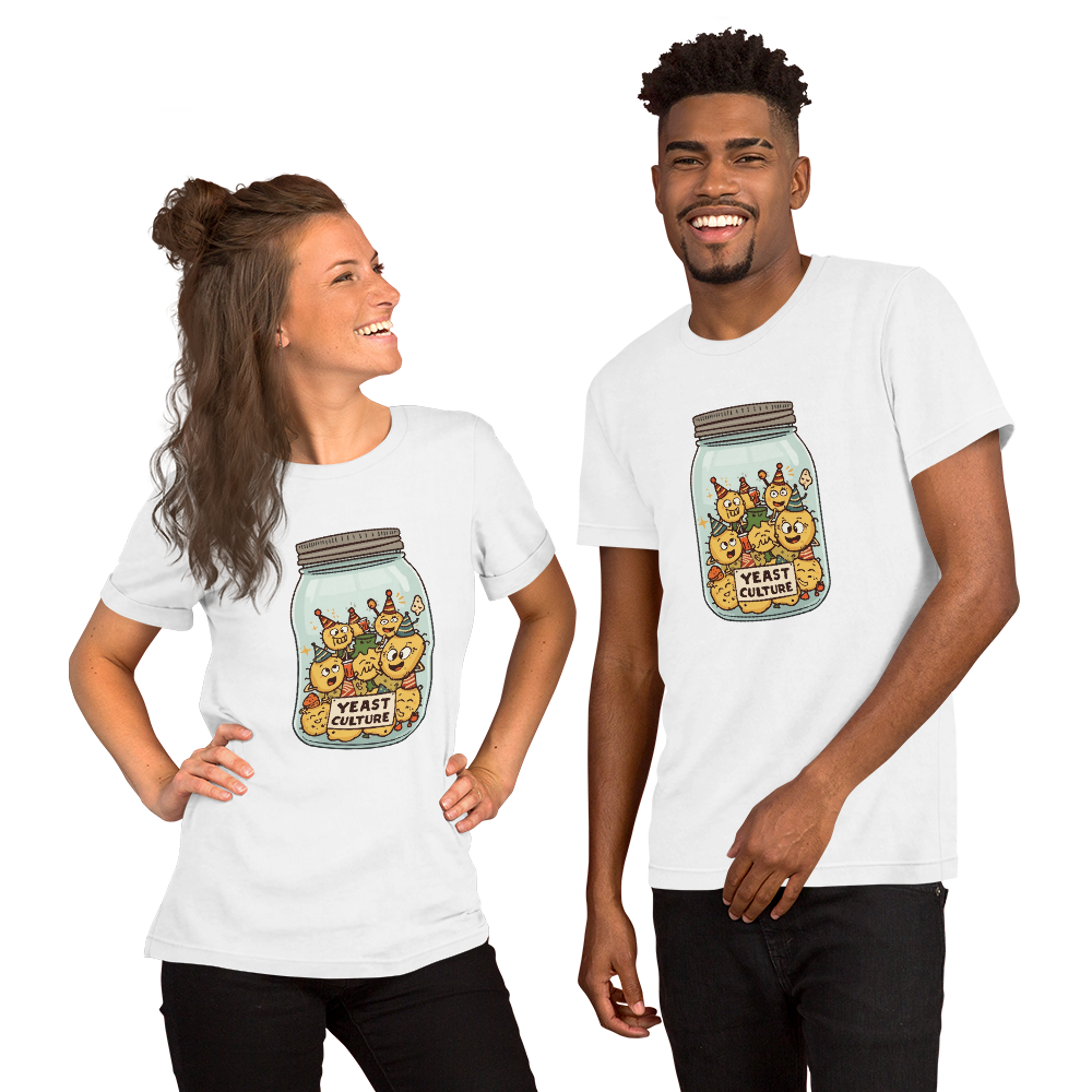 Wild Yeast, Wild Life | Unisex t-shirt Apparel > T-Shirts ZomaModa
