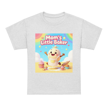 Mom’s Little Baker V1 | Youth t-shirt Ash Apparel > Kids' T-Shirts ZomaModa