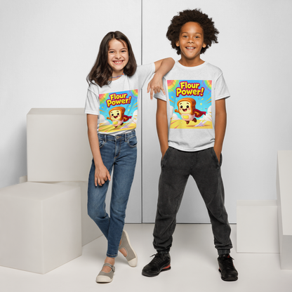 Flour Power V1 | Youth t-shirt Apparel > Kids' T-Shirts ZomaModa
