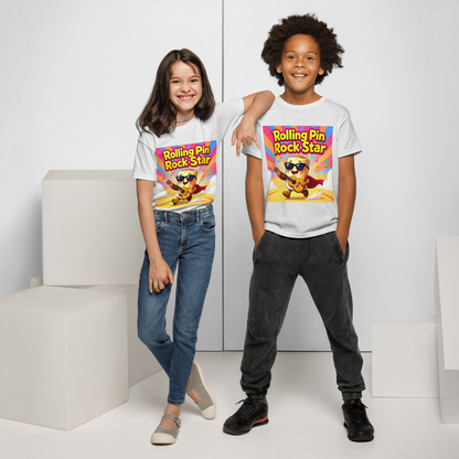 Rolling Pin Rock Star V1 | Youth t-shirt Apparel > Kids' T-Shirts ZomaModa