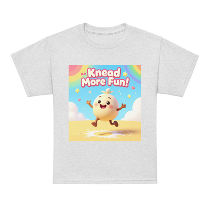 Knead More Fun V1 | Youth t-shirt Ash Apparel > Kids' T-Shirts ZomaModa