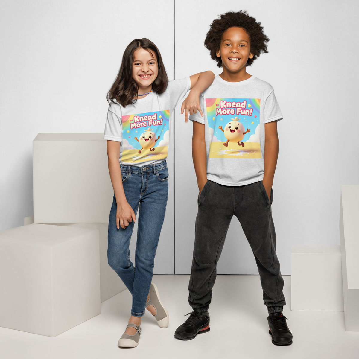 Knead More Fun V1 | Youth t-shirt Apparel > Kids' T-Shirts ZomaModa