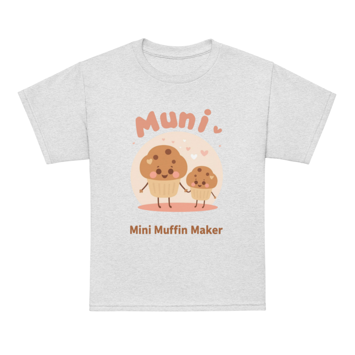 Mini Muffin Maker V2 | Youth t-shirt Ash Apparel > Kids' T-Shirts ZomaModa