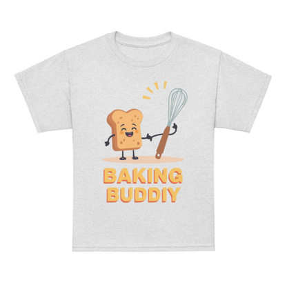 Baking Buddy V2 | Youth t-shirt Ash Apparel > Kids' T-Shirts ZomaModa