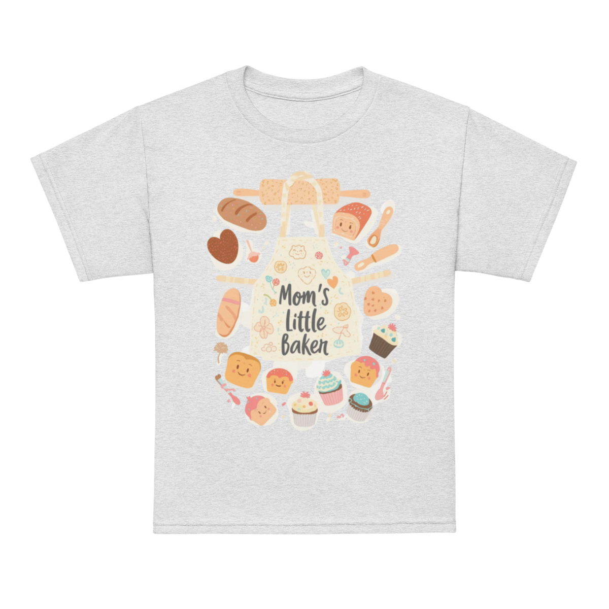 Mom’s Little Baker V2 | Youth t-shirt Ash Apparel > Kids' T-Shirts ZomaModa