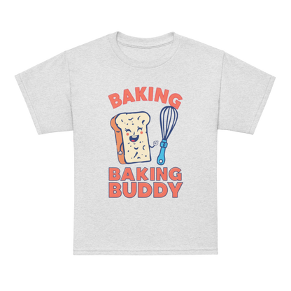 Baking Buddy V3 | Youth t-shirt Ash Apparel > Kids' T-Shirts ZomaModa
