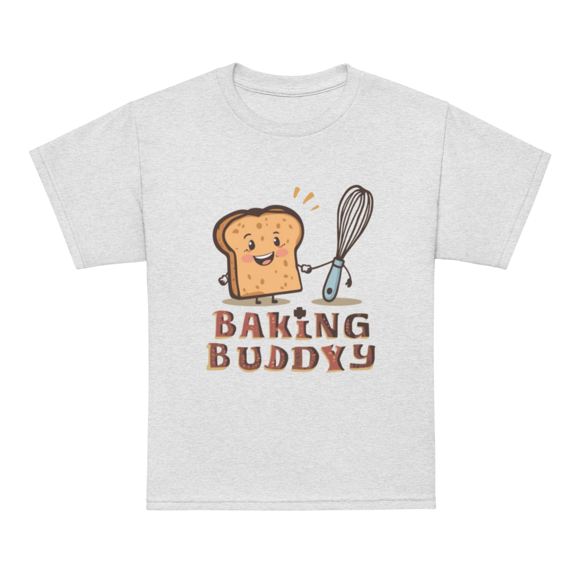 Baking Buddy V4 | Youth t-shirt Ash Apparel > Kids' T-Shirts ZomaModa