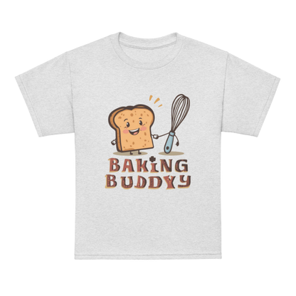 Baking Buddy V4 | Youth t-shirt Ash Apparel > Kids' T-Shirts ZomaModa