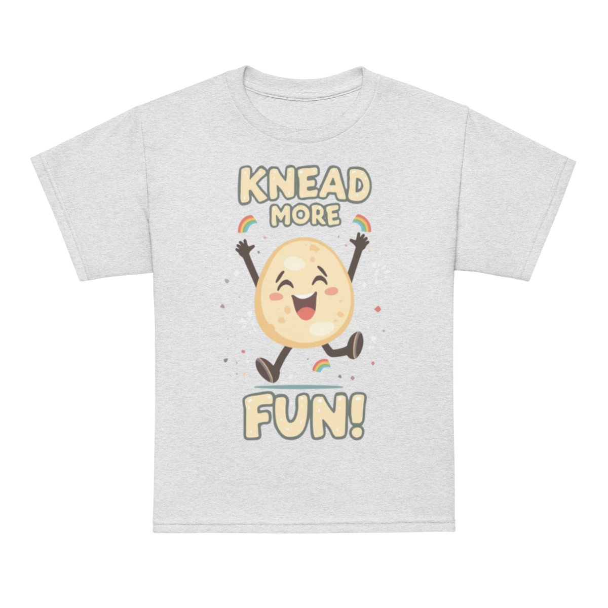 Knead More Fun V3 | Youth t-shirt Ash Apparel > Kids' T-Shirts ZomaModa