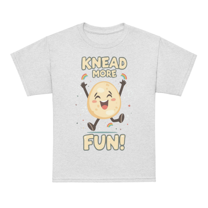 Knead More Fun V3 | Youth t-shirt Ash Apparel > Kids' T-Shirts ZomaModa