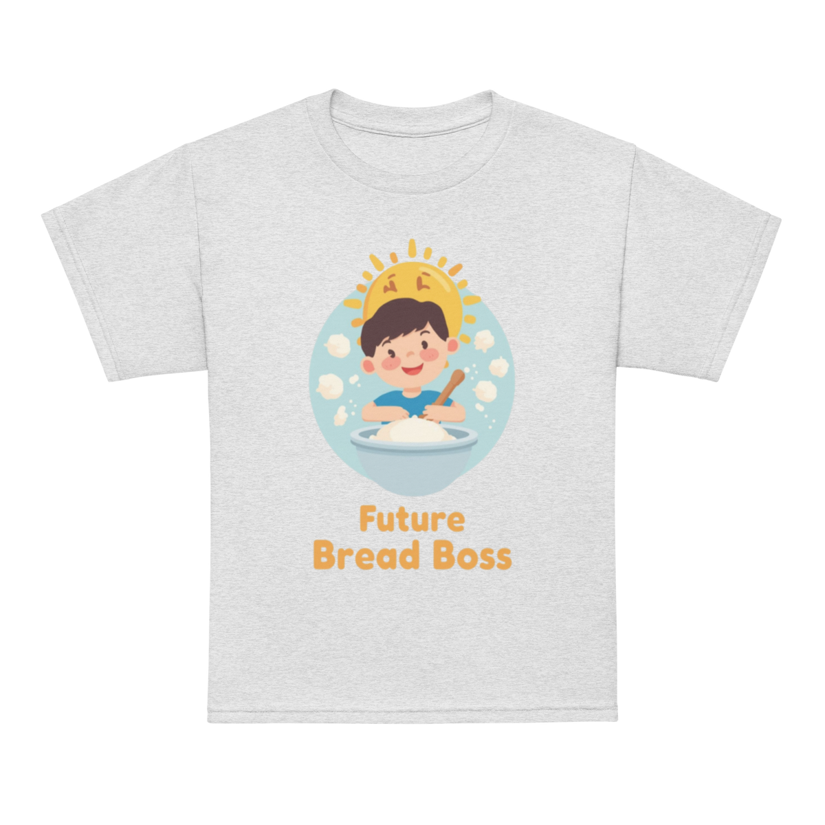 Future Bread Boss V3 | Youth t-shirt Ash Apparel > Kids' T-Shirts ZomaModa