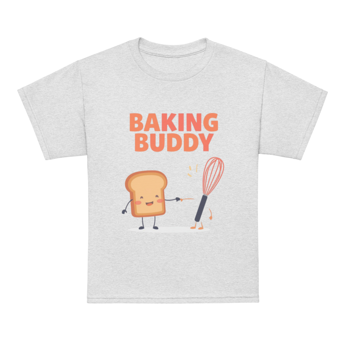Baking Buddy V5 | Youth t-shirt Ash Apparel > Kids' T-Shirts ZomaModa