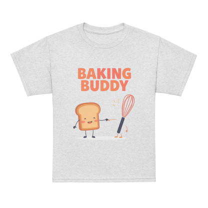 Baking Buddy V5 | Youth t-shirt Ash Apparel > Kids' T-Shirts ZomaModa