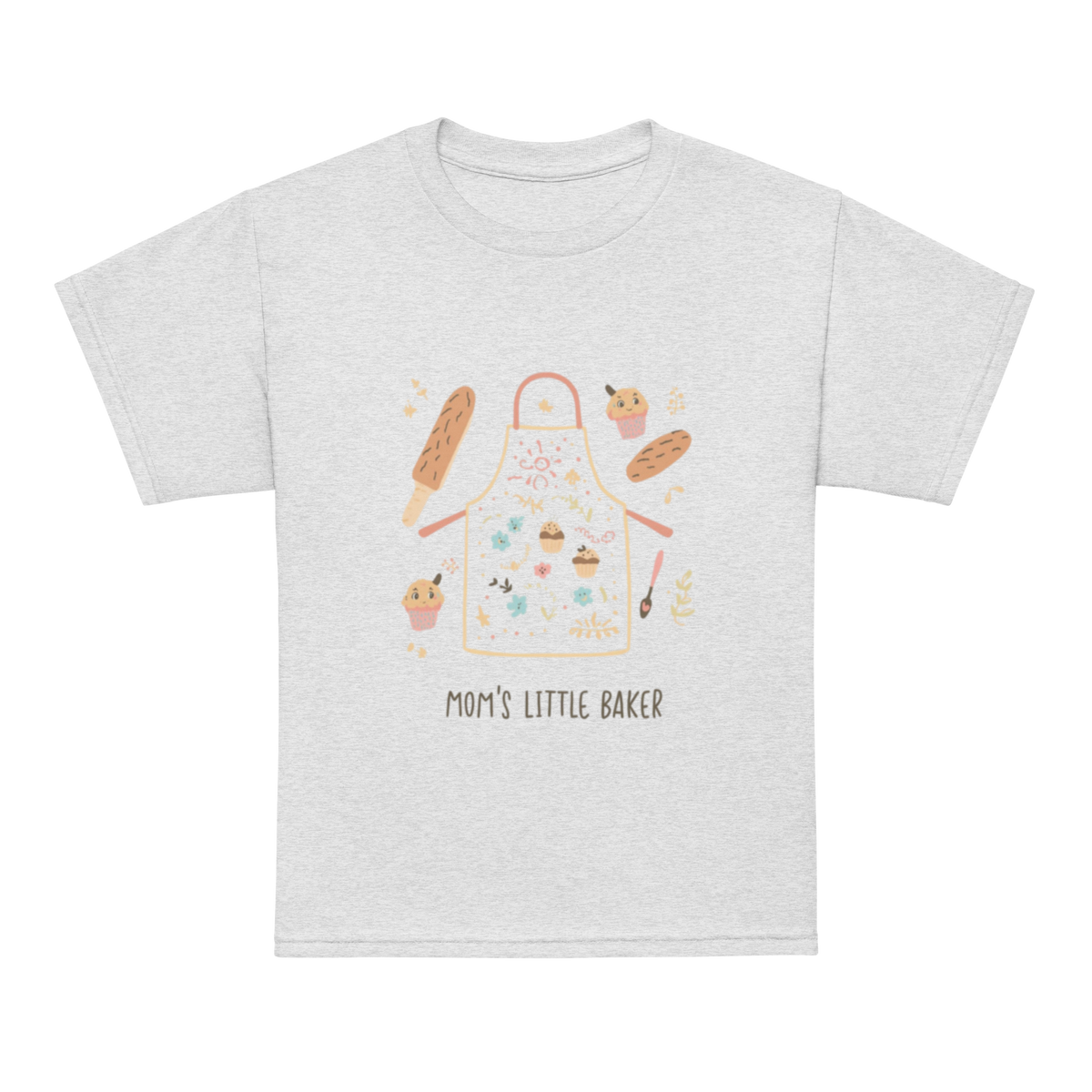 Mom’s Little Baker V4 | Youth t-shirt Ash Apparel > Kids' T-Shirts ZomaModa