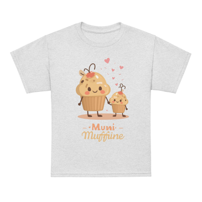 Mini Muffin Maker V4 | Youth t-shirt Ash Apparel > Kids' T-Shirts ZomaModa