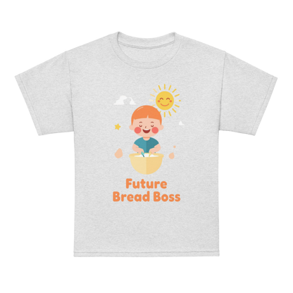 Future Bread Boss V4 | Youth t-shirt Ash Apparel > Kids' T-Shirts ZomaModa