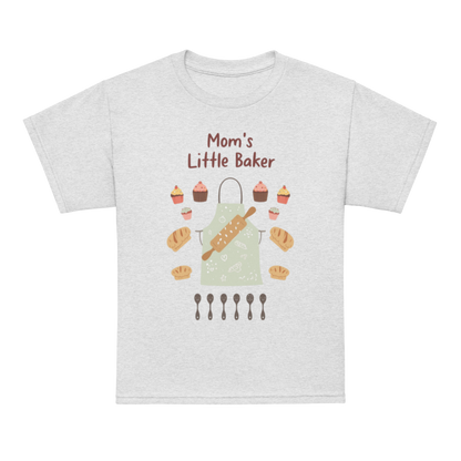 Mom’s Little Baker V5 | Youth t-shirt Ash Apparel > Kids' T-Shirts ZomaModa