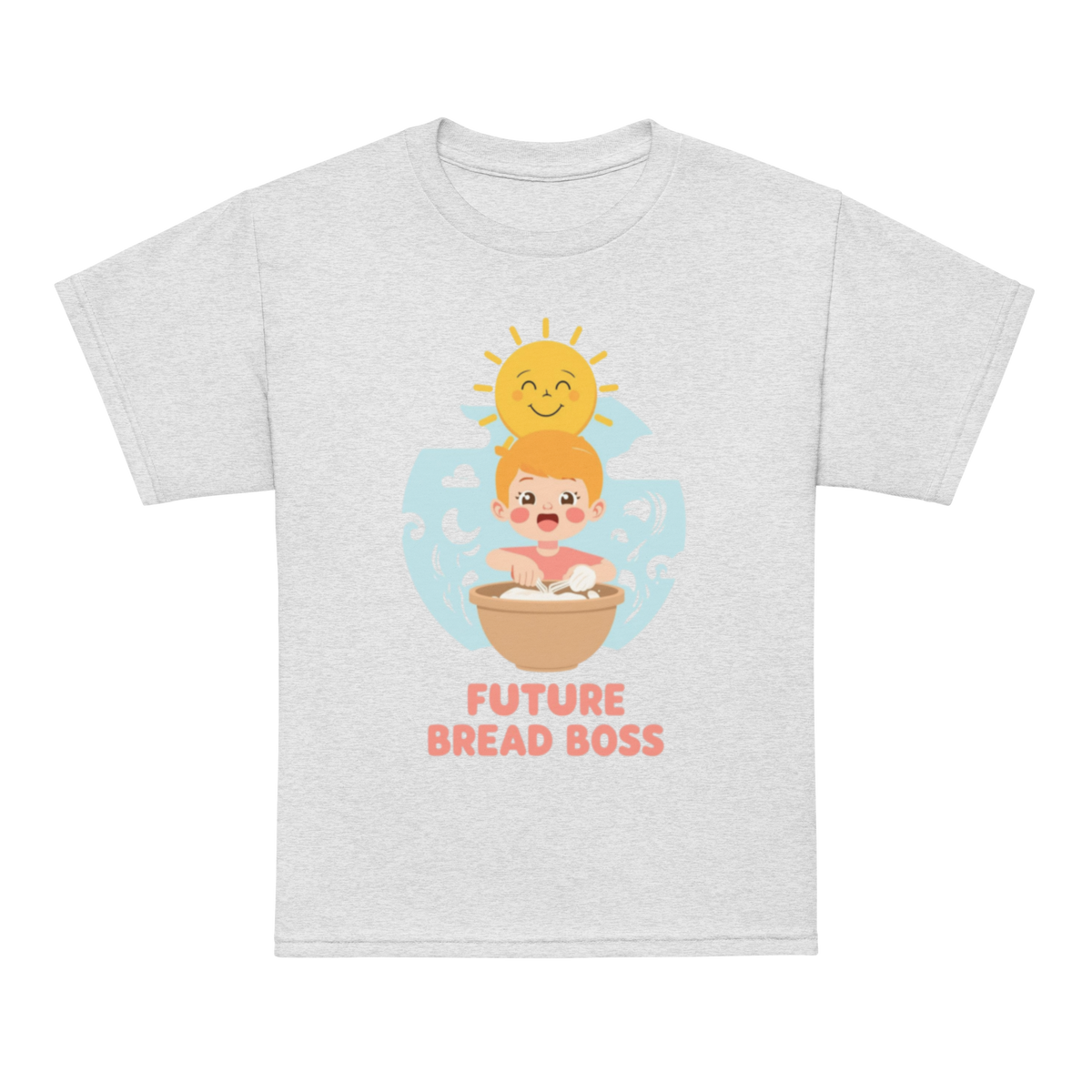 Future Bread Boss V5 | Youth t-shirt Ash Apparel > Kids' T-Shirts ZomaModa