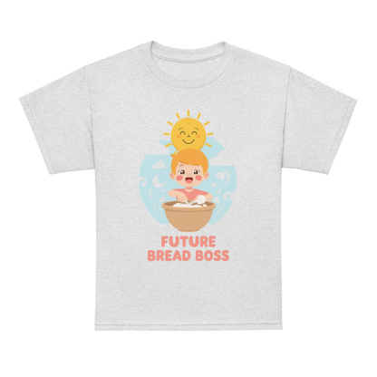 Future Bread Boss V5 | Youth t-shirt Ash Apparel > Kids' T-Shirts ZomaModa