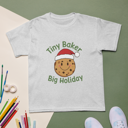 Tiny Baker Holiday V2 | Kids T-Shirt Apparel > Kids' T-Shirts ZomaModa