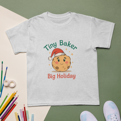 Tiny Baker Holiday V4 | Kids T-Shirt Apparel > Kids' T-Shirts ZomaModa