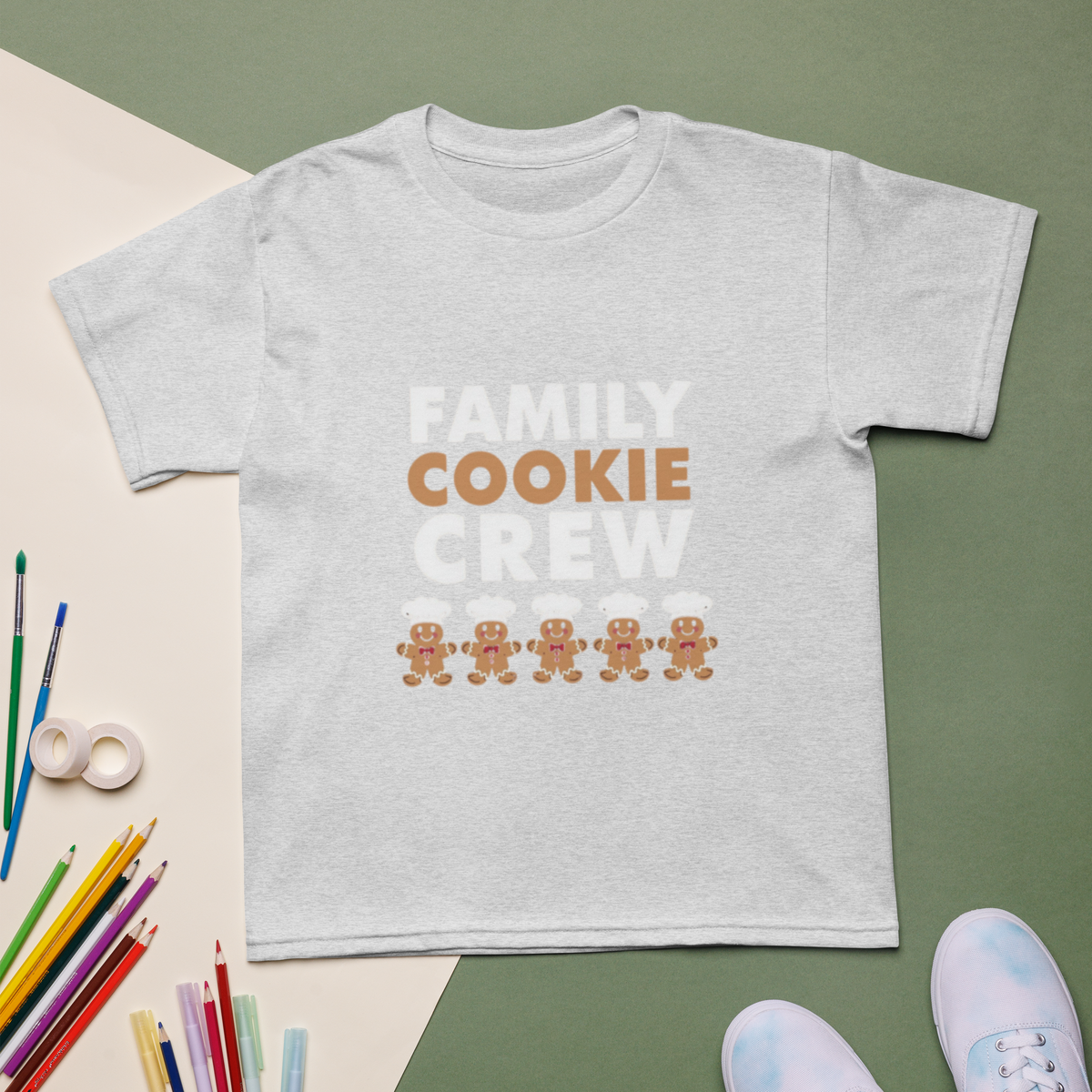 Family Cookie Crew V2 | Kids T-Shirt Apparel > Kids' T-Shirts ZomaModa