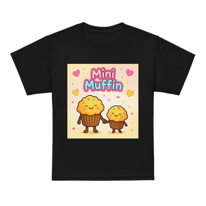 Mini Muffin Maker V1 | Youth t-shirt Black Apparel > Kids' T-Shirts ZomaModa