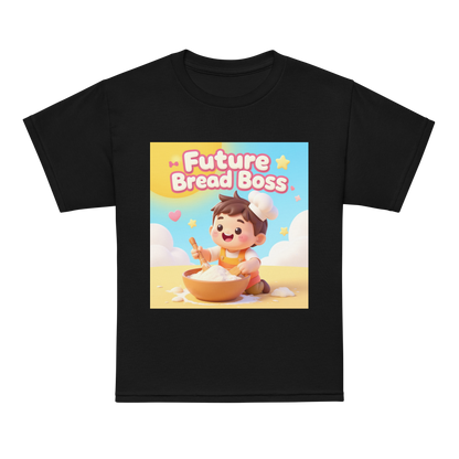 Future Bread Boss V1 | Youth t-shirt Black Apparel > Kids' T-Shirts ZomaModa