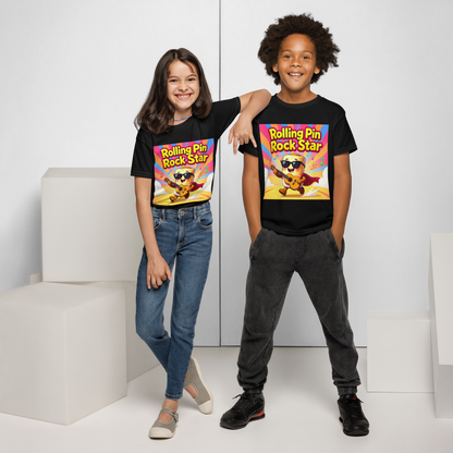 Rolling Pin Rock Star V1 | Youth t-shirt Apparel > Kids' T-Shirts ZomaModa