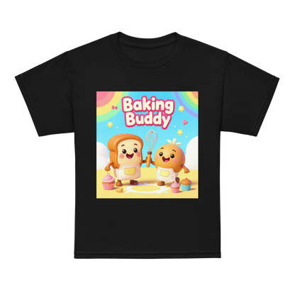 Baking Buddy V1 | Youth t-shirt Black Apparel > Kids' T-Shirts ZomaModa