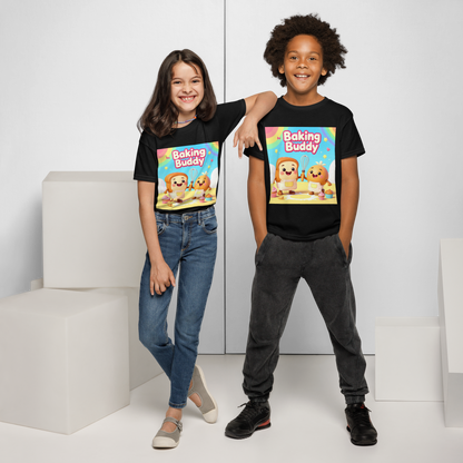 Baking Buddy V1 | Youth t-shirt Apparel > Kids' T-Shirts ZomaModa