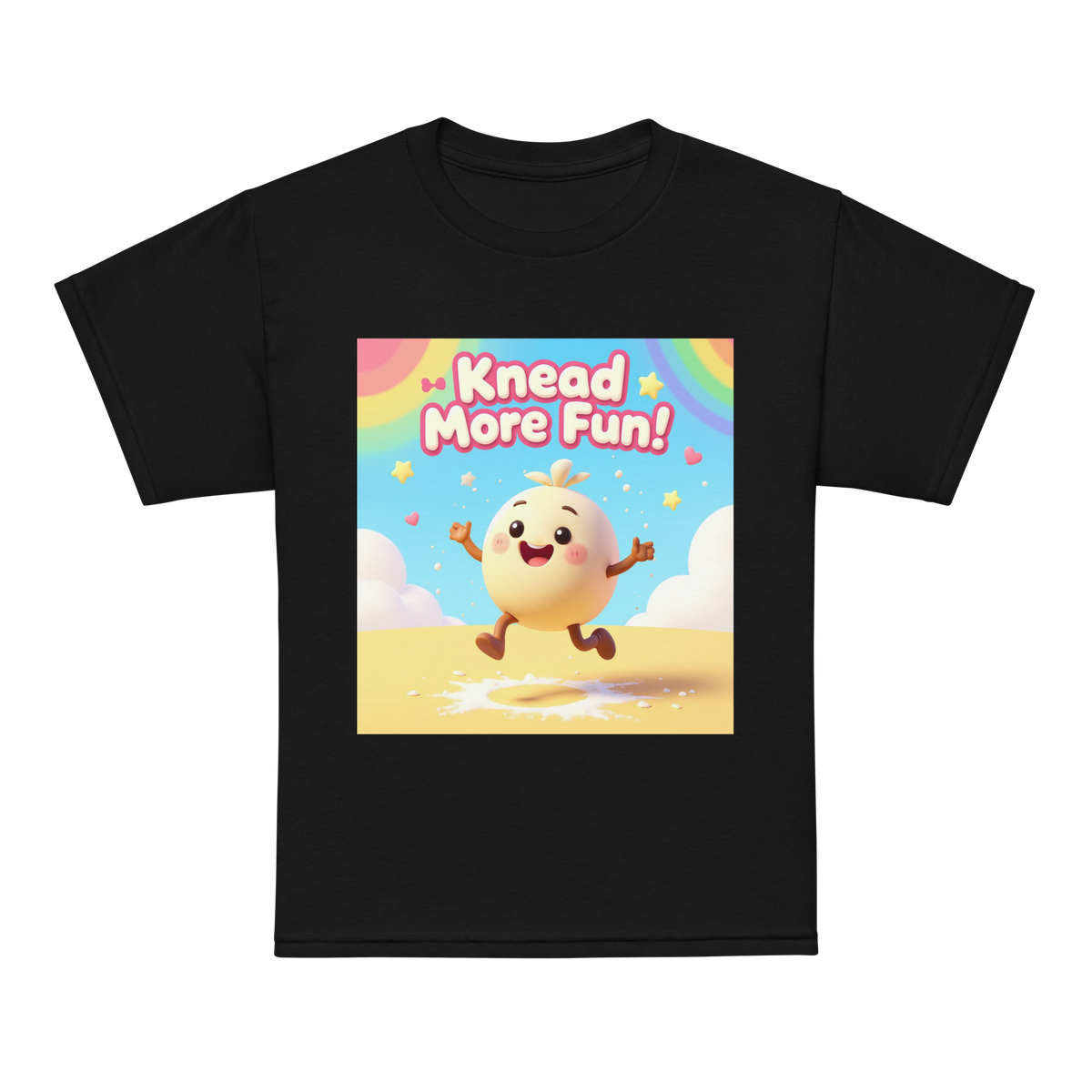 Knead More Fun V1 | Youth t-shirt Black Apparel > Kids' T-Shirts ZomaModa